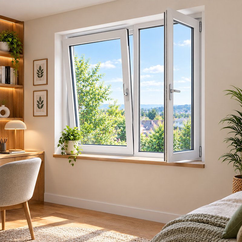 uPVC Tilt and Turn windows